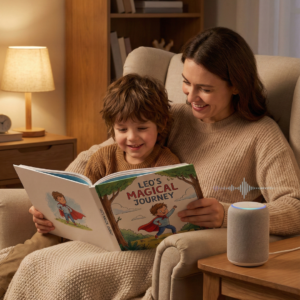 libro de dibujos personalizado + audiolibro