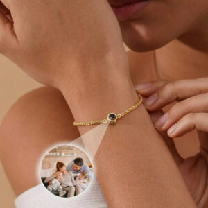 pulsera con foto proyectada