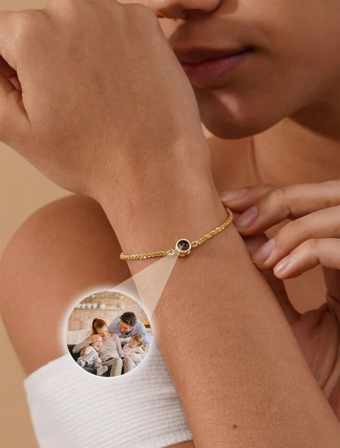 pulsera con foto proyectada pulsera con foto proyectada