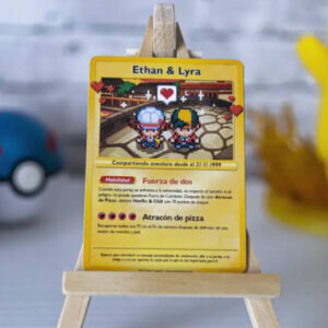 cartas personalizadas estilo coleccionable